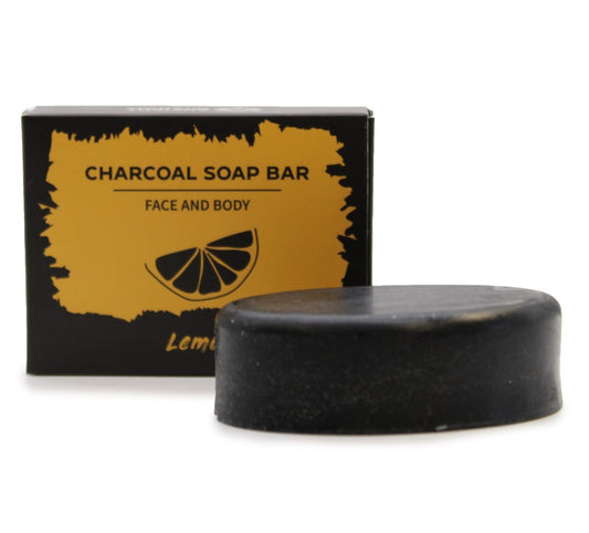 Charcoal & lemon Face and Body Soap