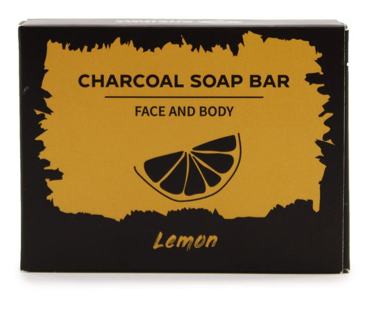 Charcoal & lemon Face and Body Soap